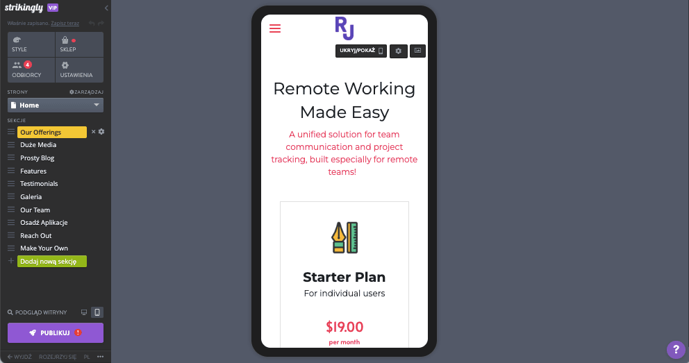 Strikingly – idealny przewodnik po udanym rozpoczęciu działalności fitness – responsywne szablony Strikingly – idealny przewodnik po udanym rozpoczęciu działalności fitness – responsywne szablony