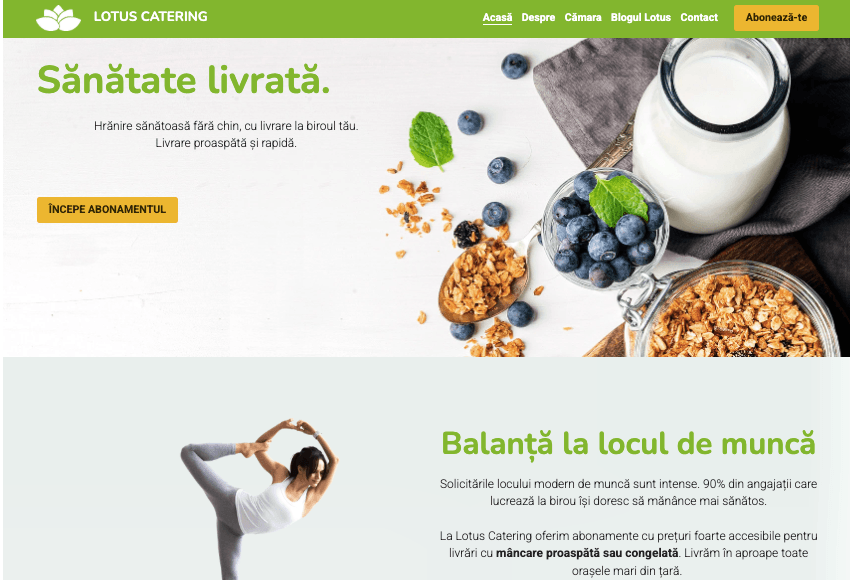 Crearea unui site web atrăgător depășește simpla atractivitate vizuală; ea presupune, de asemenea, asigurarea unei navigări fluide pentru vizitatori. Cu interfața prietenoasă pentru utilizator și meniurile personalizabile ale Strikingly, puteți face ușor pentru utilizatori să găsească ceea ce caută fără să se piardă într-un labirint de pagini. Prezentarea identității brandului dumneavoastră Crearea unui site web atrăgător depășește simpla atractivitate vizuală; ea presupune, de asemenea, asigurarea unei navigări fluide pentru vizitatori. Cu interfața prietenoasă pentru utilizator și meniurile personalizabile ale Strikingly, puteți face ușor pentru utilizatori să găsească ceea ce caută fără să se piardă într-un labirint de pagini. Prezentarea identității brandului dumneavoastră
