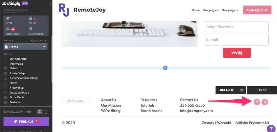 Formułowanie strategii dla mistrzostwa w marketingu muzycznym ze Strikingly - integracja mediów społecznościowych Formułowanie strategii dla mistrzostwa w marketingu muzycznym ze Strikingly - integracja mediów społecznościowych