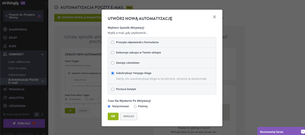 Jak Strikingly może pomóc w marketingu e-mailowym – funkcje e-maili dla e-commerce Jak Strikingly może pomóc w marketingu e-mailowym – funkcje e-maili dla e-commerce