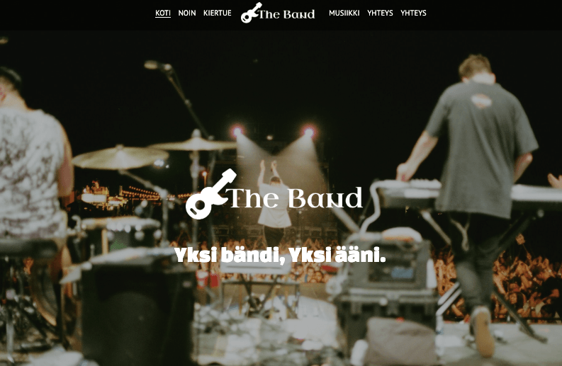 The Band -malli Strikinglyltä The Band -malli Strikinglyltä