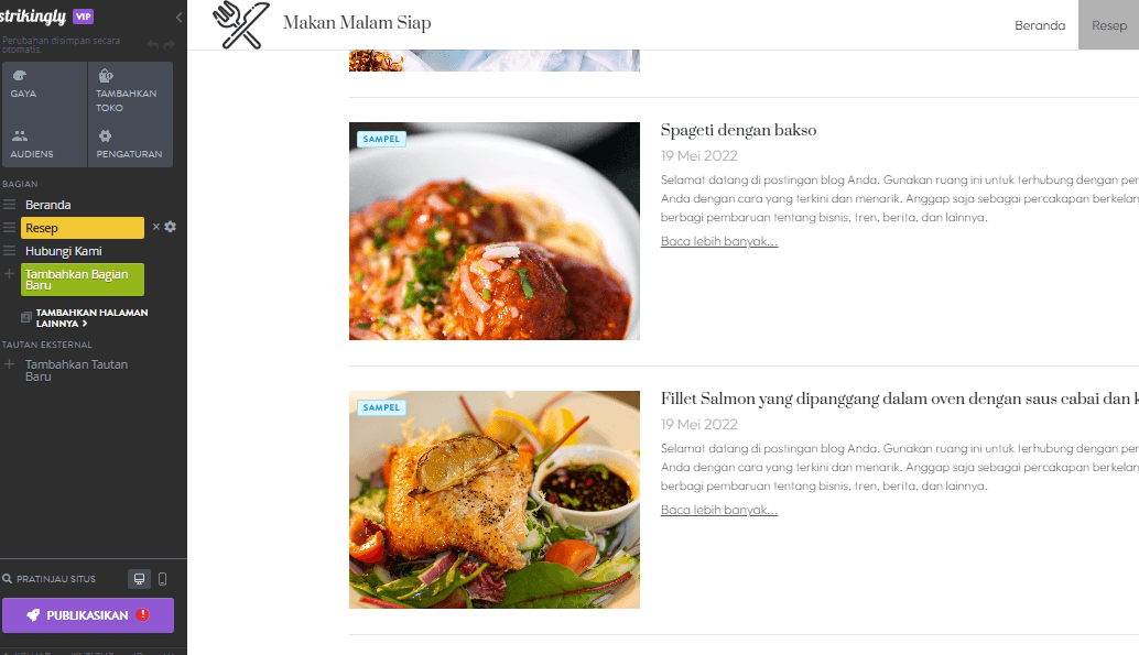 Peran Strikingly dalam Pemasaran Konten Media Sosial - Blogging dan Pembuatan Konten Peran Strikingly dalam Pemasaran Konten Media Sosial - Blogging dan Pembuatan Konten