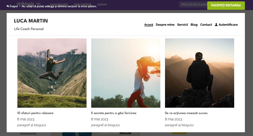 Conștientizarea mărcii - valorificarea platformei de blogging Strikingly pentru crearea de conținut Conștientizarea mărcii - valorificarea platformei de blogging Strikingly pentru crearea de conținut