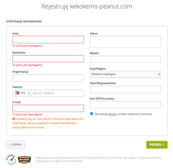 Wdrażanie krótkich domen za pomocą Strikingly – pełna rejestracja Wdrażanie krótkich domen za pomocą Strikingly – pełna rejestracja