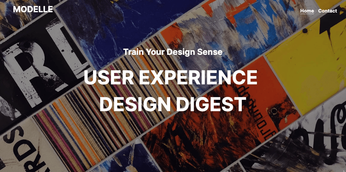 Szablon strony internetowej Modelle Szablon strony internetowej Modelle