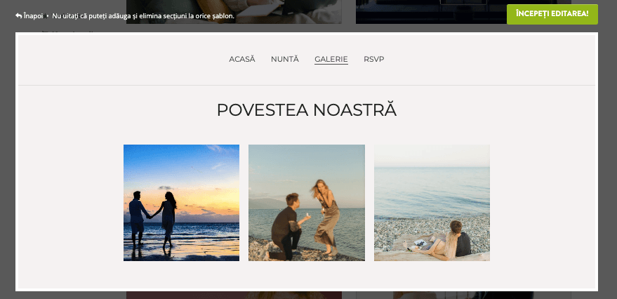 Îmbunătățirea frumuseții fotografiei nunții tale cu Strikingly - Galerie foto Îmbunătățirea frumuseții fotografiei nunții tale cu Strikingly - Galerie foto