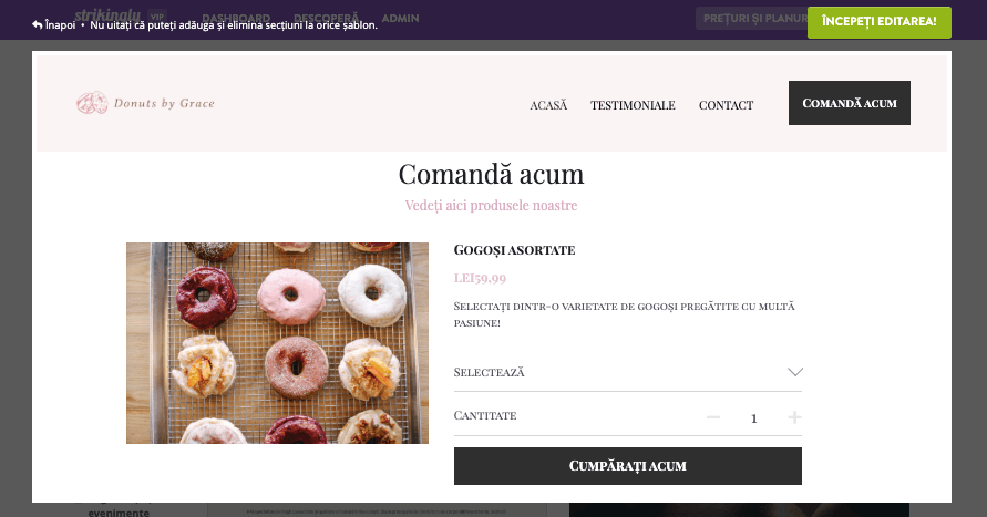 Cum poate Strikingly să implementeze transparența în afaceri - Descrieri de produs Cum poate Strikingly să implementeze transparența în afaceri - Descrieri de produs