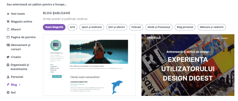 Cum să creezi un site web de succes cu Strikingly - Alege un șablon Cum să creezi un site web de succes cu Strikingly - Alege un șablon