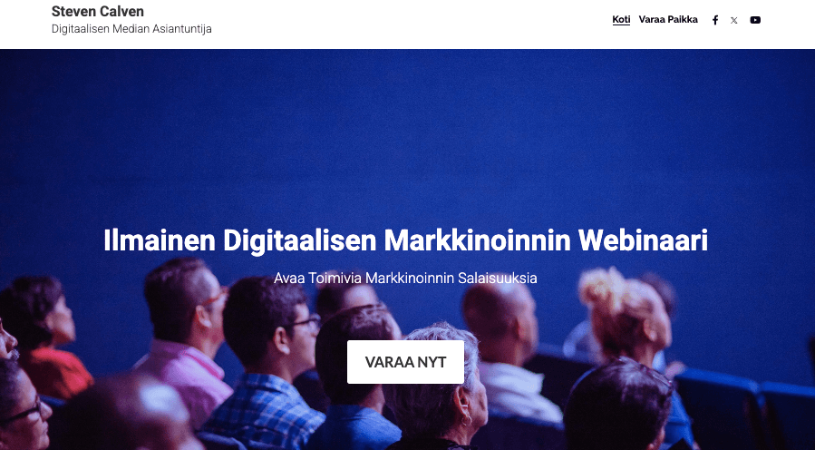 Strikinglyn webinaaripohja Strikinglyn webinaaripohja