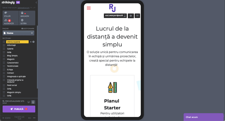 Îmbunătățirea frumuseții fotografiilor de nuntă cu Strikingly - optimizare pentru mobil Îmbunătățirea frumuseții fotografiilor de nuntă cu Strikingly - optimizare pentru mobil