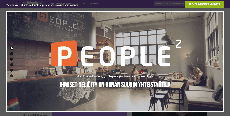 Kuinka käytät logosuunnittelun trendejä Strikinglyssä - mukauta värejä Kuinka käytät logosuunnittelun trendejä Strikinglyssä - mukauta värejä