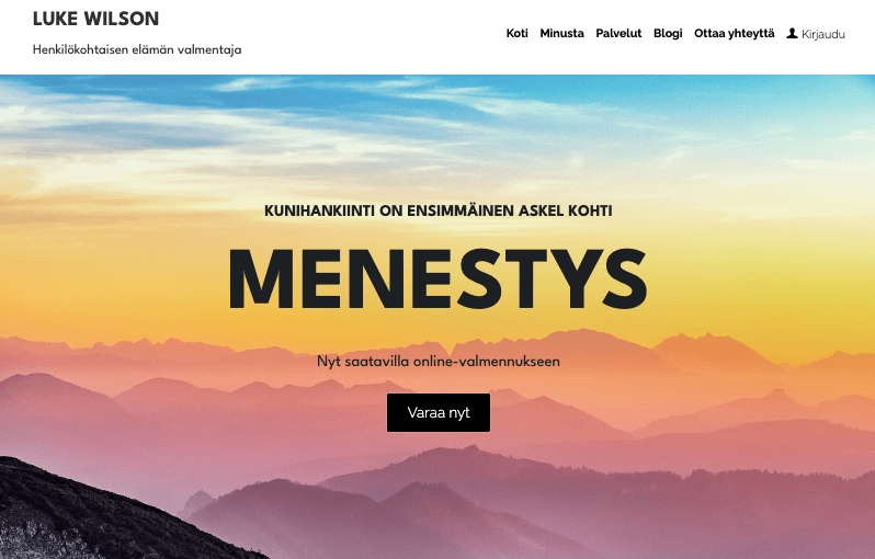 Henkilökohtainen Life Coach -malli Strikinglyltä Henkilökohtainen Life Coach -malli Strikinglyltä