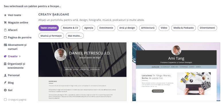 Cum să construiești un site de blog uimitor cu Strikingly - Selectează un șablon Cum să construiești un site de blog uimitor cu Strikingly - Selectează un șablon