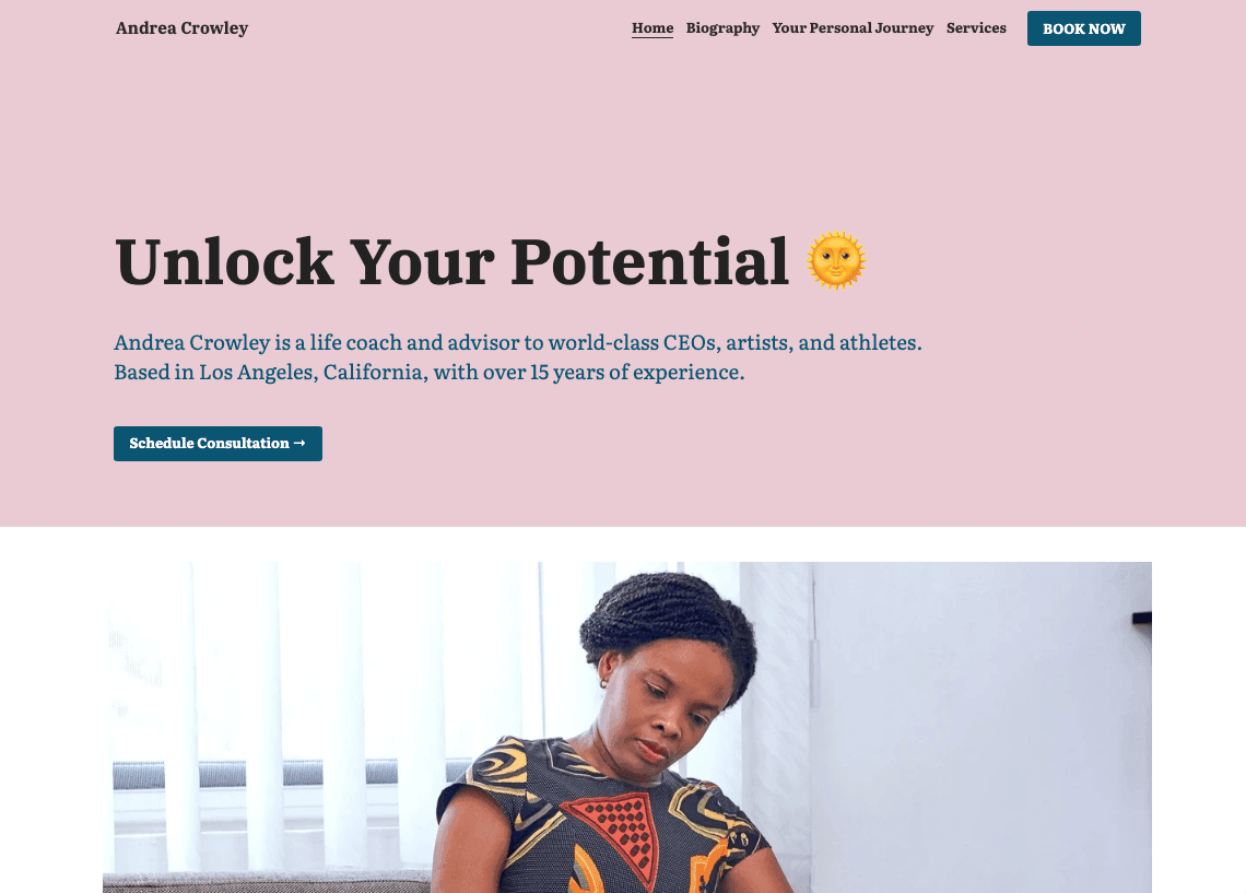 Szablon biznesowy Andrea Consulting Szablon biznesowy Andrea Consulting