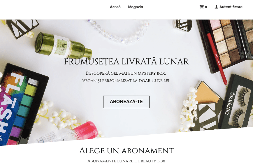 Șablon Mystery Box Șablon Mystery Box