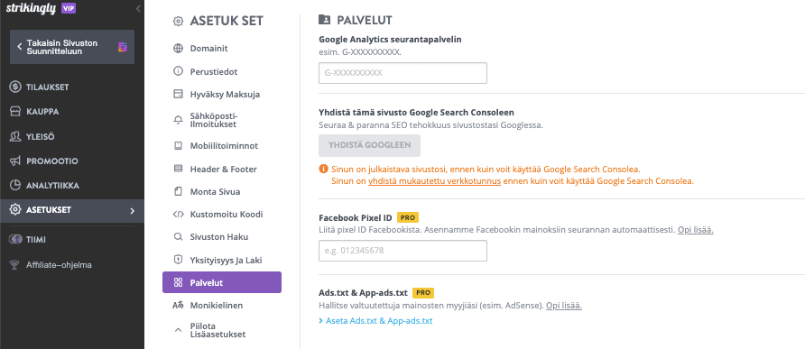 Kuinka hyödyntää ostajapersoonia Strikingly - Analytics -integraation avulla Kuinka hyödyntää ostajapersoonia Strikingly - Analytics -integraation avulla