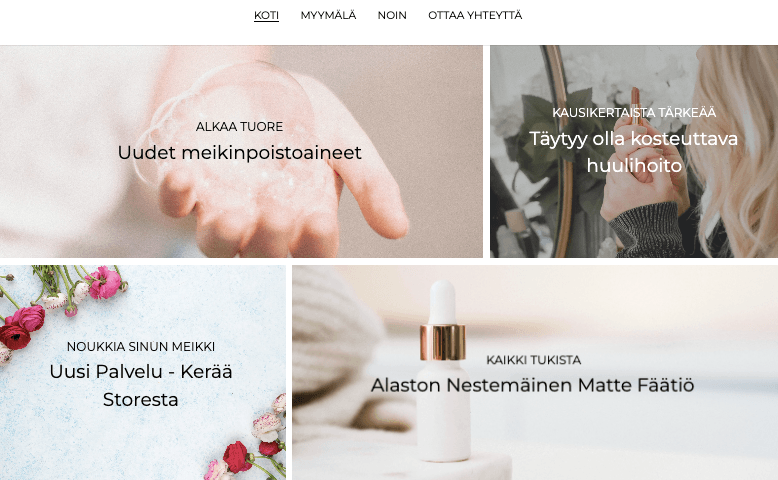 Chloe Makeup Online Store Template Strikingyltä Chloe Makeup Online Store Template Strikingyltä