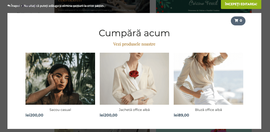 Vindeți produse cu succes cu Strikingly - Integrare ușoară a comerțului electronic Vindeți produse cu succes cu Strikingly - Integrare ușoară a comerțului electronic