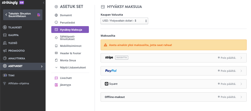 Kuinka silmiinpistävät ominaisuudet voivat auttaa yritystäsi hinnoittelemaan tuotteen eduksi - Integrointi maksuyhdyskäytäviin Kuinka silmiinpistävät ominaisuudet voivat auttaa yritystäsi hinnoittelemaan tuotteen eduksi - Integrointi maksuyhdyskäytäviin