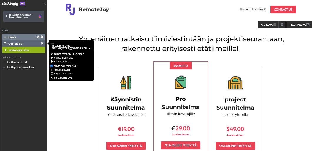 SEO:n maksimointi web-suunnittelutyökaluilla - verkkosivustojen optimointi Strikinglyllä SEO:n maksimointi web-suunnittelutyökaluilla - verkkosivustojen optimointi Strikinglyllä