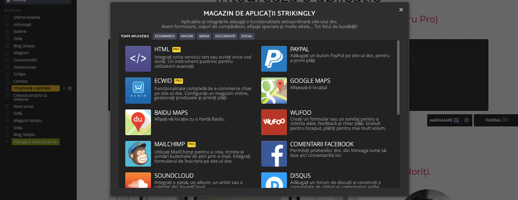 Cum poate Strikingly să ajute cu email marketing - integrare cu instrumente de email marketing Cum poate Strikingly să ajute cu email marketing - integrare cu instrumente de email marketing