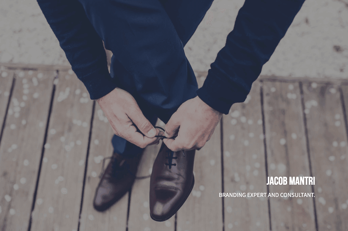 Szablon Jacob Mantri z Strikingly Szablon Jacob Mantri z Strikingly