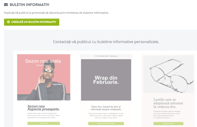 Funcția de e-mail Strikingly Funcția de e-mail Strikingly