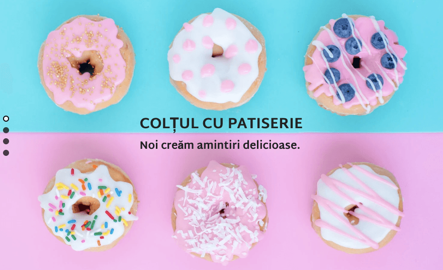 Șablonul Pastry Corner Șablonul Pastry Corner