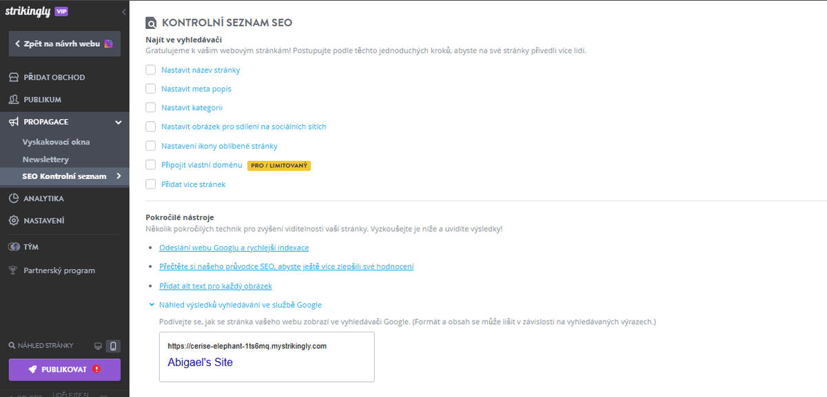 Role Strikingly v marketingu obsahu na sociálních sítích - SEO optimalizace Role Strikingly v marketingu obsahu na sociálních sítích - SEO optimalizace