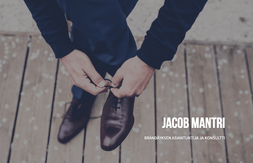 Jacob Mantri -malli Strikinglystä Jacob Mantri -malli Strikinglystä
