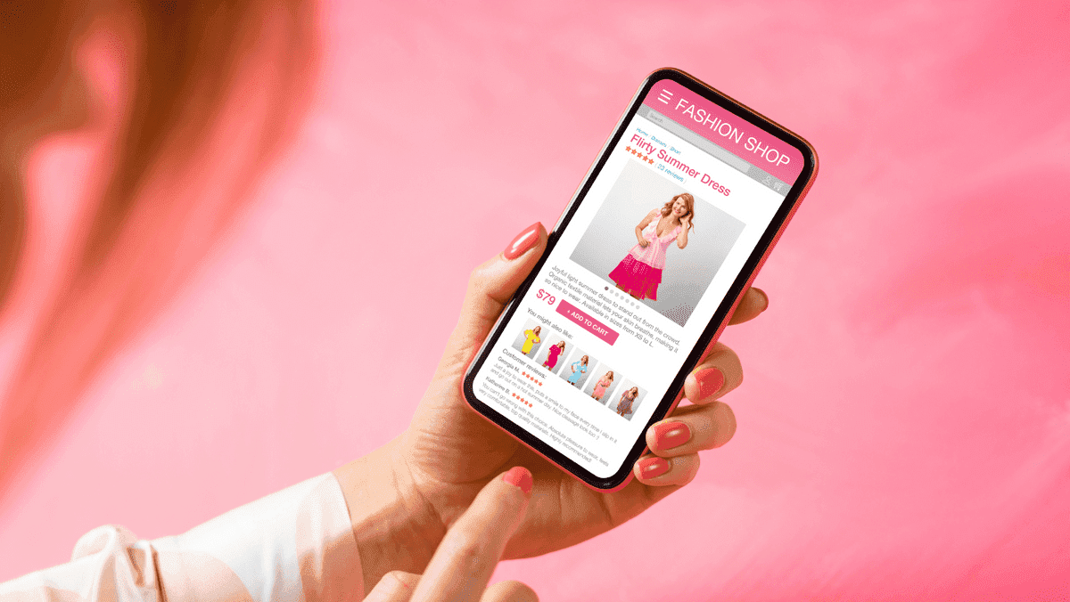 Mobilna witryna e-commerce Mobilna witryna e-commerce