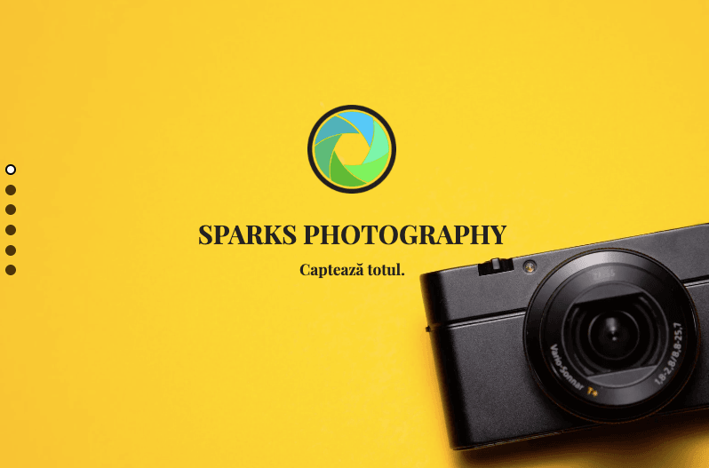 Șablon fotografie Sparks Șablon fotografie Sparks