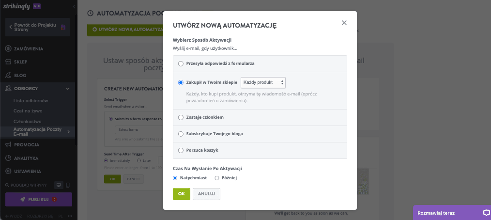 Jak Strikingly może pomóc w marketingu e-mailowym – zautomatyzowane kampanie e-mailowe Jak Strikingly może pomóc w marketingu e-mailowym – zautomatyzowane kampanie e-mailowe