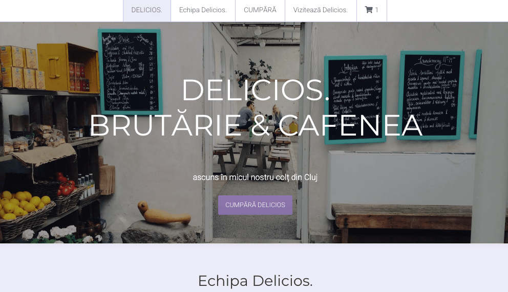 Șablon de magazin minimal de la Strikingly Șablon de magazin minimal de la Strikingly