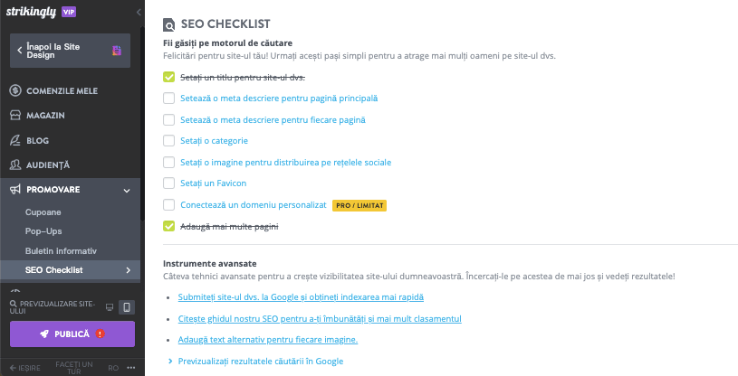 Rolul Strikingly în deținerea de afaceri de succes - Instrumente SEO Rolul Strikingly în deținerea de afaceri de succes - Instrumente SEO