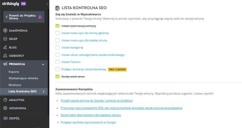 Rola Strikingly w prowadzeniu i posiadaniu wielu firm – optymalizacja SEO Rola Strikingly w prowadzeniu i posiadaniu wielu firm – optymalizacja SEO
