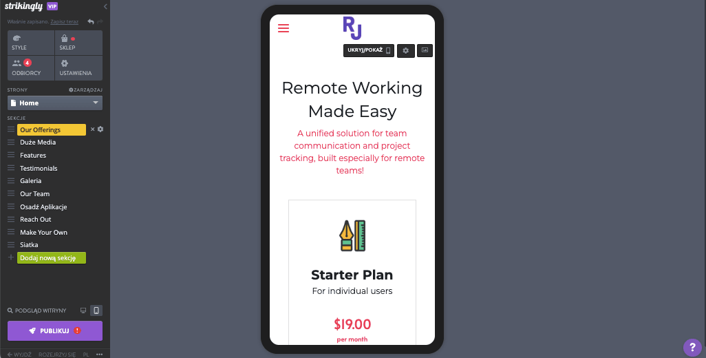 Jak Strikingly może zmaksymalizować wydajność strony internetowej - Responsywny design Jak Strikingly może zmaksymalizować wydajność strony internetowej - Responsywny design