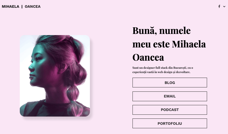 Șablon Michelle Cruise de la Strikingly Șablon Michelle Cruise de la Strikingly