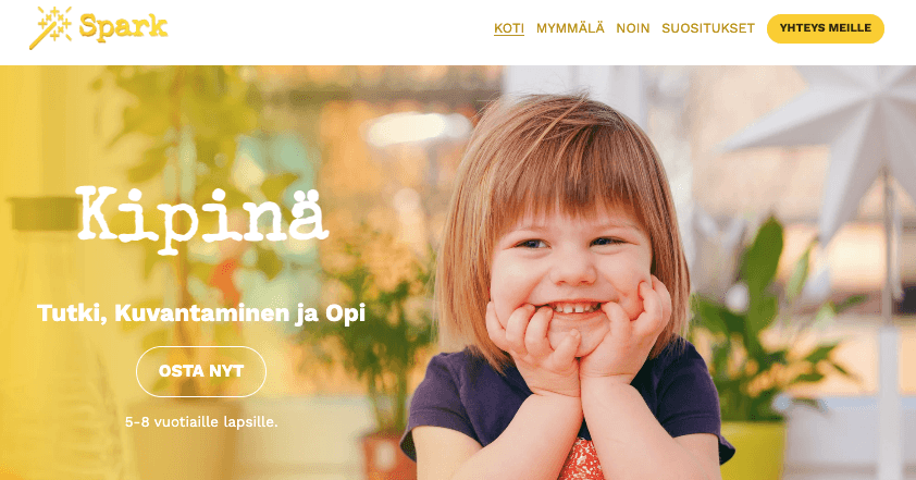 Spark-malli Strikinglyltä Spark-malli Strikinglyltä