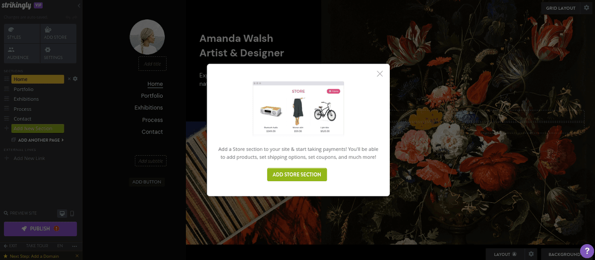 Strategiile cuprinzătoare ale Strikingly pentru vânzări de artizanat online de succes - Integrare e-commerce Strategiile cuprinzătoare ale Strikingly pentru vânzări de artizanat online de succes - Integrare e-commerce