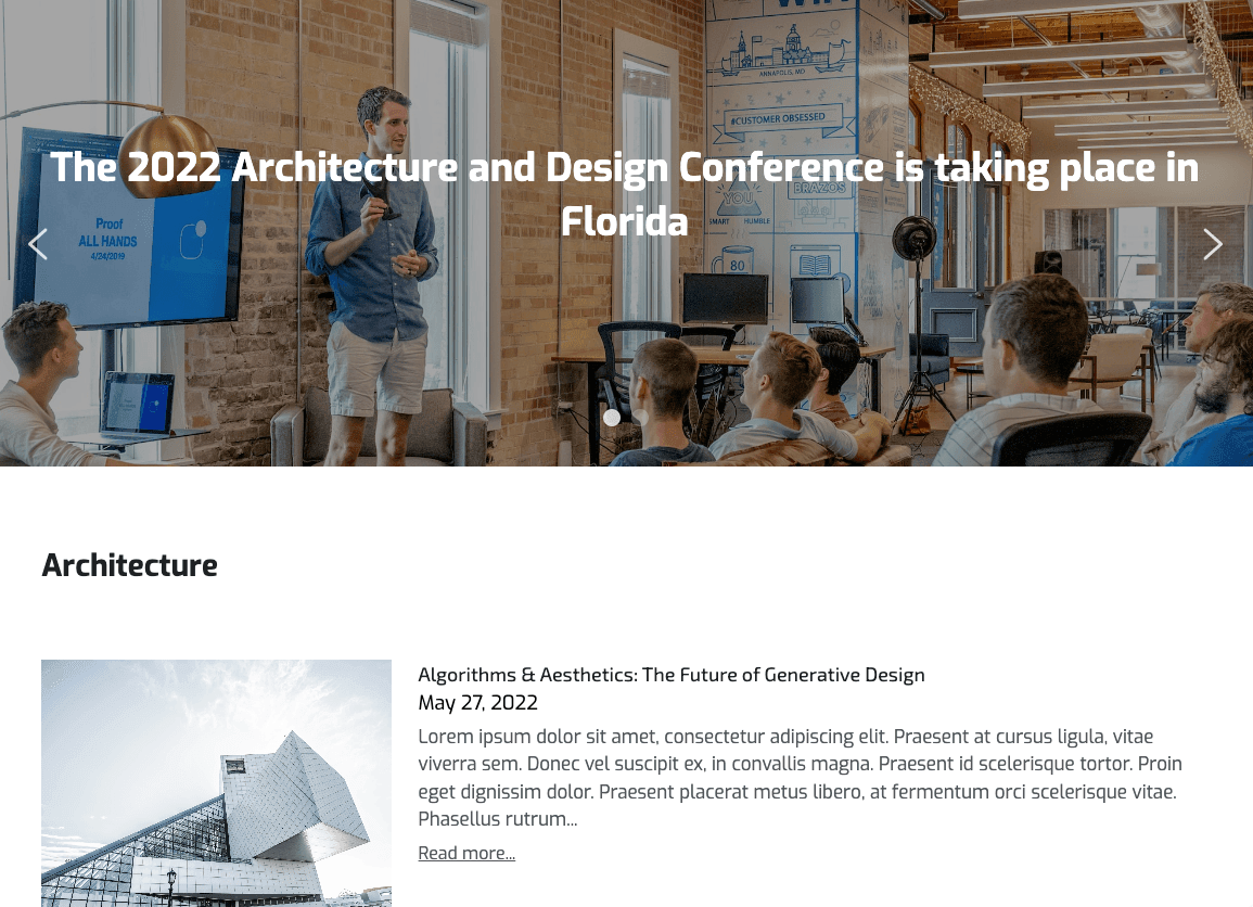 Design Corner Online Magazine Template from Strikingly Design Corner Online Magazine Template from Strikingly