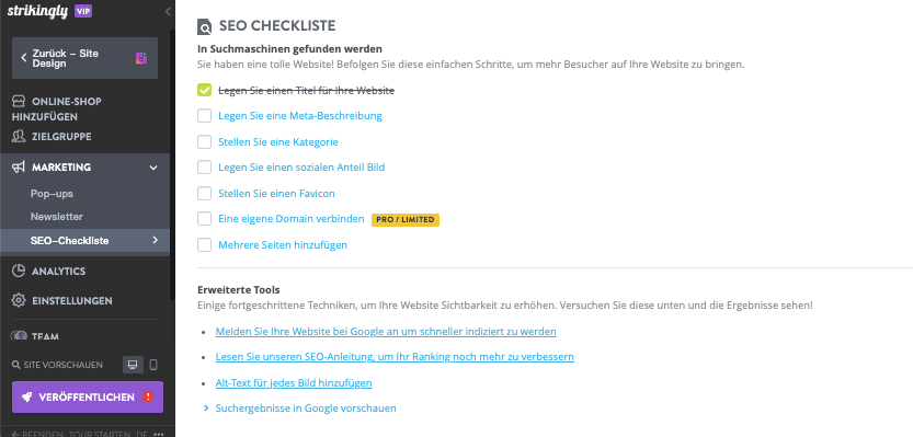 Für SEO optimieren Für SEO optimieren