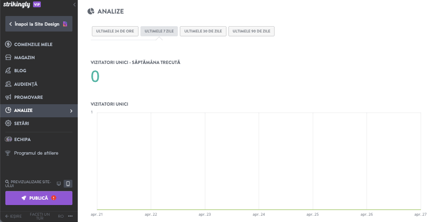 Cum poate Strikingly să ajute la creșterea implicării pe rețelele sociale - Analitice și optimizare Cum poate Strikingly să ajute la creșterea implicării pe rețelele sociale - Analitice și optimizare