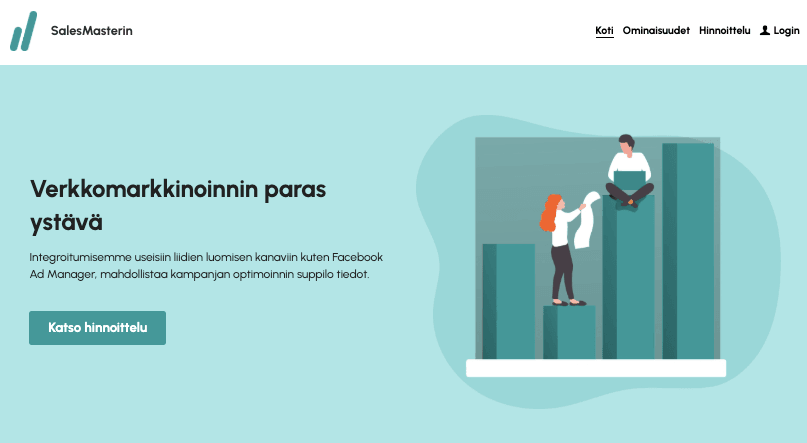 SalesMaster-malli Strikinglylta SalesMaster-malli Strikinglylta