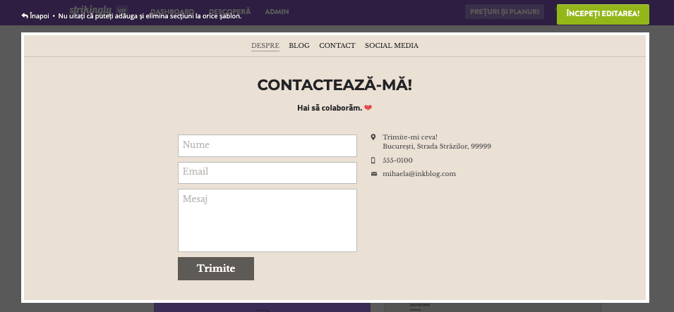 Formulare de contact și solicitare de informații - deosebit pentru fotografia urbană Formulare de contact și solicitare de informații - deosebit pentru fotografia urbană