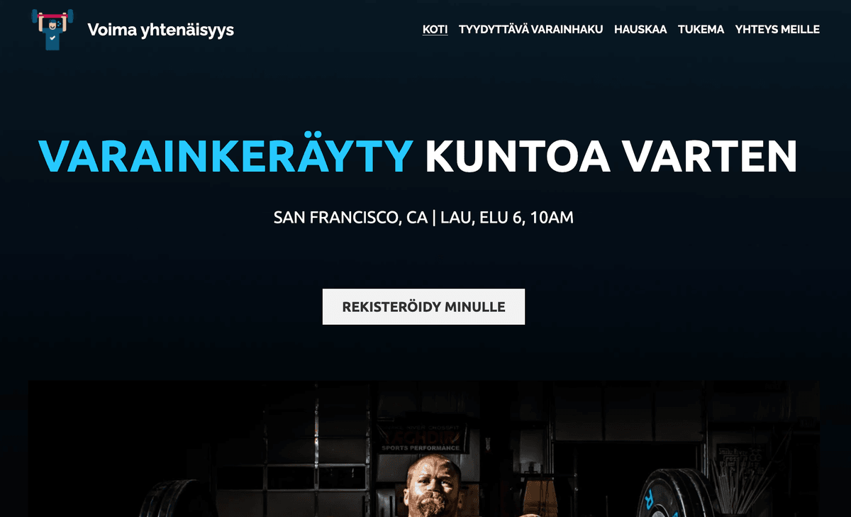 StrengthUnity Voittoa Tavoittelematon Verkkosivustomalli Strikinglyltä StrengthUnity Voittoa Tavoittelematon Verkkosivustomalli Strikinglyltä