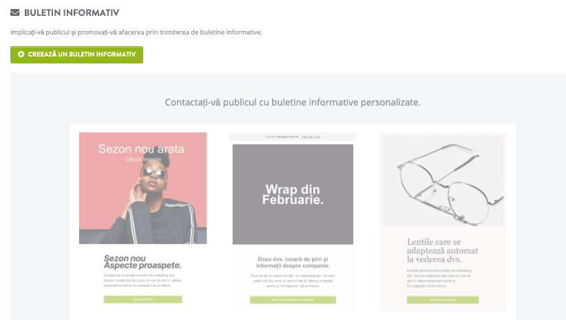 Funcția de buletin informativ branduit de Strikingly Funcția de buletin informativ branduit de Strikingly