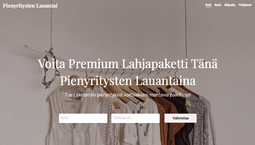 Pienen yrityksen malli Strikinglyltä Pienen yrityksen malli Strikinglyltä