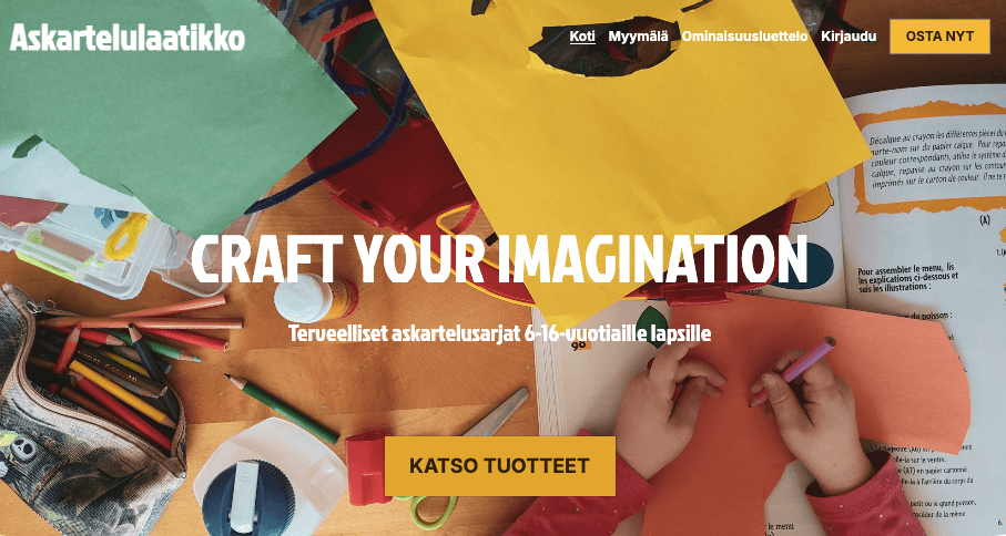 CraftBox-malli Strikinglyltä CraftBox-malli Strikinglyltä