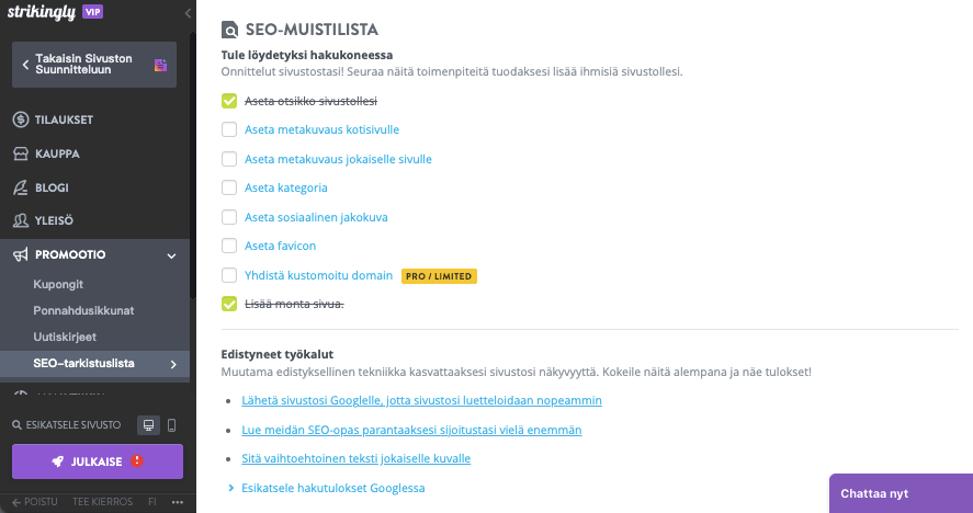 Web-sivuston analytiikan vaikutuksen mittaaminen hakukoneoptimointiin – Havaintokoneoptimoinnin tehon hyödyntäminen Web-sivuston analytiikan vaikutuksen mittaaminen hakukoneoptimointiin – Havaintokoneoptimoinnin tehon hyödyntäminen